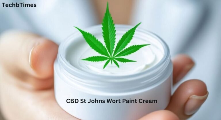 CBD St Johns Wort Paint Cream