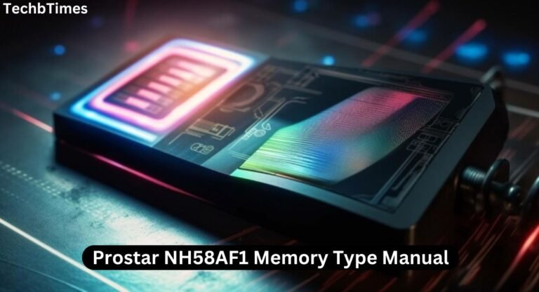 Prostar NH58AF1 Memory Type Manual